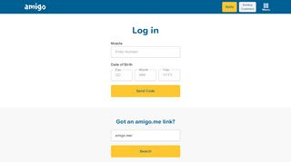 
                            4. Log in - Amigo Loans