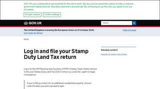 
                            11. Log in and file your Stamp Duty Land Tax return - …