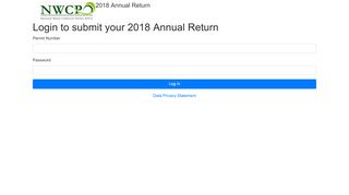 
                            3. Log in - Annual Returns 2018