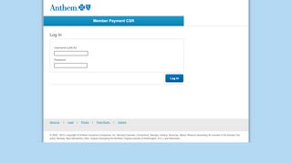 
                            7. Log In - Anthem Inc.