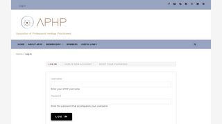 
                            3. Log in | APHP