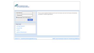 
                            1. Log In - apps.jointcommission.org