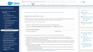 
                            1. Log In as Another User - Salesforce Help