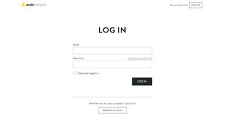 
                            11. Log in - Audio Network