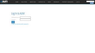 
                            2. Log In - aum-inc.com