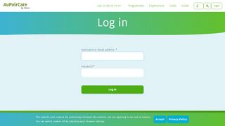 
                            10. Log in | AuPairCare