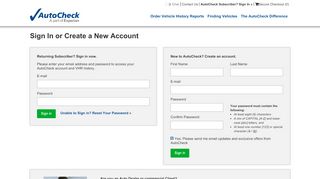 
                            4. Log in | AutoCheck.com