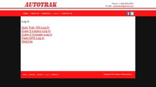 
                            8. Log in - AutoTrak