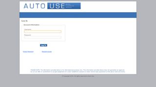 
                            2. Log In - AutoUse