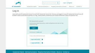 
                            9. Log in - BC Assessment - Independent, uniform and efficient ...