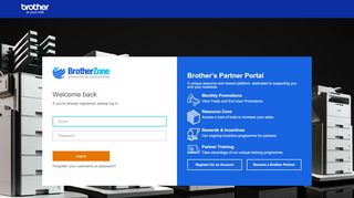 
                            10. Log in - Brother UK Partner Portal