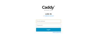 
                            4. Log In - Caddy - Caddy Server