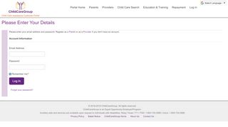 
                            8. Log In - ChildCareGroup's Child Care Assistance Customer ...
