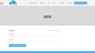 
                            2. Log in | Cloud Vivo