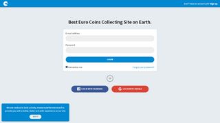 
                            4. Log in • Coin Collector