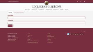 
                            4. Log in | College of Medicine
