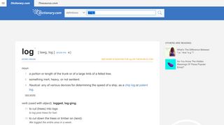 
                            4. Log in | Definition of Log in at Dictionary.com