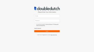 
                            3. Log In - DoubleDutch