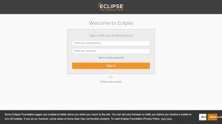 
                            4. Log in | Eclipse - The Eclipse Foundation open source ...