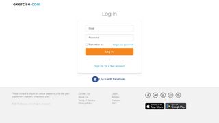 
                            7. Log In | Exercise.com
