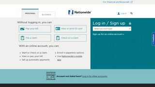 
                            4. Log in for Insurance & Investments – Nationwide