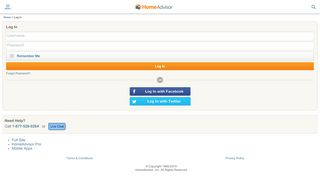 
                            4. Log In | HomeAdvisor Mobile