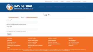 
                            9. Log in | IMS Global Learning Consortium