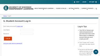 
                            4. Log In | Independent Learning