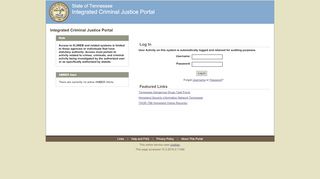 
                            2. Log In – Integrated Criminal Justice Portal