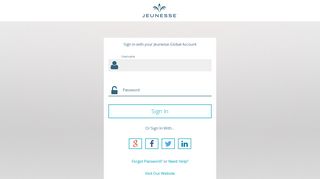 
                            4. Log In | Jeunesse Global