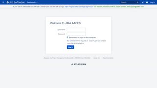 
                            7. Log in - JIRA AAFES