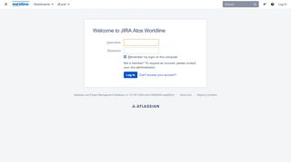 
                            7. Log in - JIRA Atos Worldline