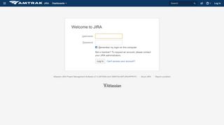 
                            6. Log in - JIRA - jira.amtrak.com