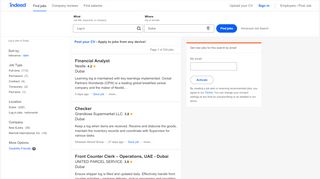 
                            8. Log in Jobs in Dubai (with Salaries) | Indeed.ae