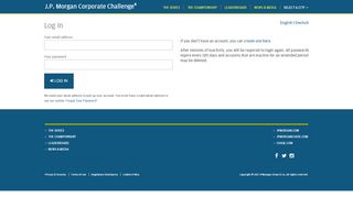 
                            8. Log In - JP Morgan Corporate Challenge