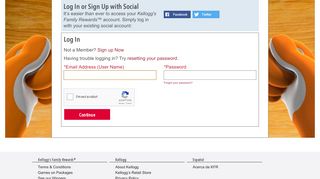 
                            8. Log In | Kellogg's Family Rewards®
