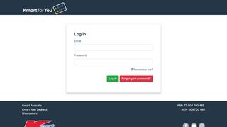 
                            5. Log in - Kmart For You
