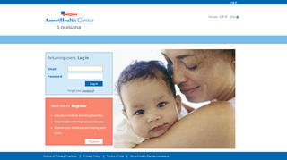 
                            3. Log in - Member Portal - AmeriHealth Caritas Louisiana