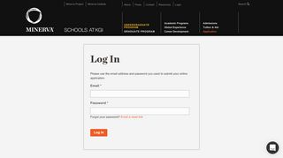 
                            3. Log In | Minerva Schools - Minerva Schools at KGI