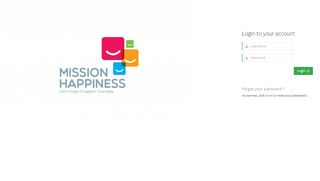 
                            1. Log in | Mission Happiness - Pantaloons Fashion & Retail