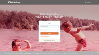 
                            5. Log in - MyHeritage