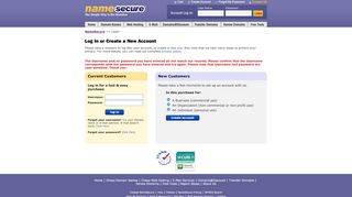 
                            4. Log In | NameSecure