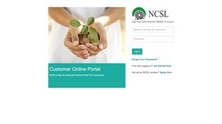 
                            3. Log in - NCSL - Online Portal