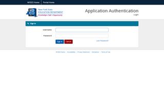 
                            2. Log In - NYSED Sign In