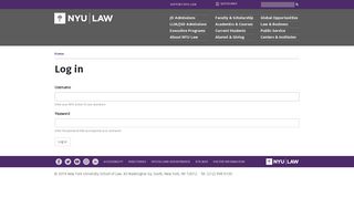
                            4. Log in | NYU School of Law