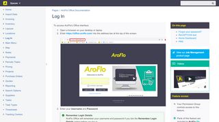 
                            1. Log In - Office Documentation - AroFlo …