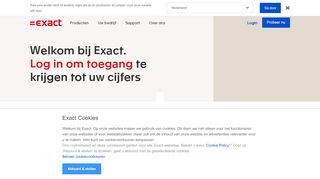 
                            1. Log in om toegang te krijgen tot je cijfers | Exact