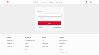 
                            11. Log in - OnePlus Account
