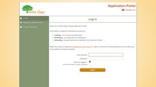 
                            1. Log in - Pacific Oaks College