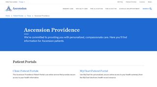 
                            7. Log In - Patient & Associate Portals Ascension Providence Waco